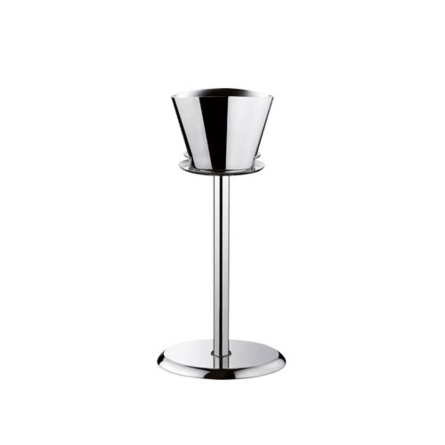 Wine cooler stand | stainless steel | 78cm high | Ø20 x 27 cm