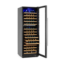 Refroidisseur à vin à deux zones | (P)595x(L)730x(H)1795 mm | 160 bouteilles