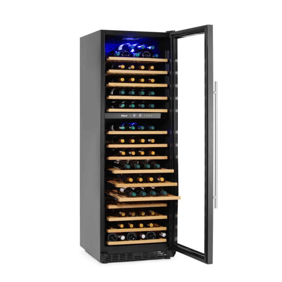 Two-zone wine cooler | (D)595x(W)730x(H)1795 mm | 160 bottles