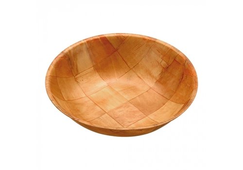  HorecaTraders Pita/panier à pain | Bois tissé | 2 formats 