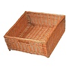 HorecaTraders Bread basket | Willow wood | 50 x 50 x 20 cm