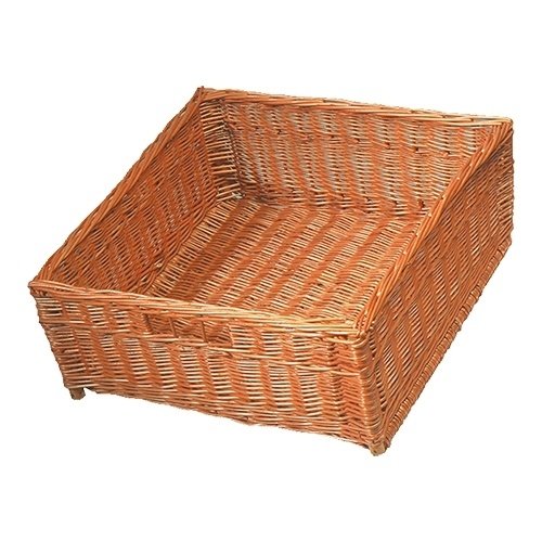  HorecaTraders Bread basket | Willow wood | 50 x 50 x 20 cm 