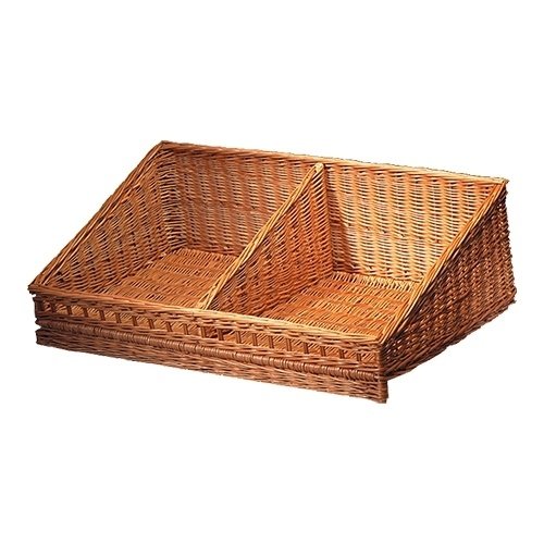  HorecaTraders Bread basket | Willow wood | 99.5 x 55 x 30 cm 