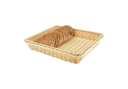  HorecaTraders Bread baskets | GN1/2 | Plastic | 6.5 x 32.5 x 26.5 cm 