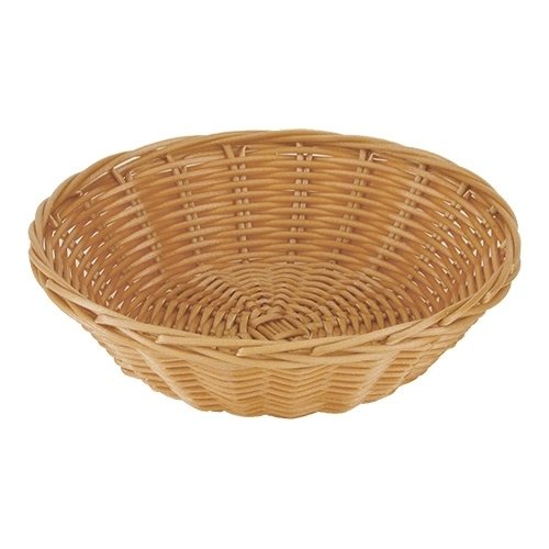  HorecaTraders Bread basket | Plastic | Ø20 x 5 cm 