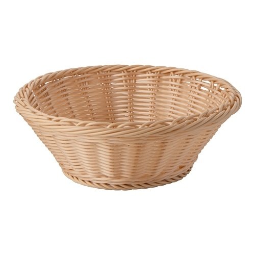  HorecaTraders Bread basket | Plastic | Ø26 x 9 cm 