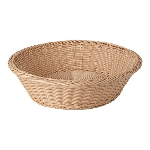  HorecaTraders Corbeille à pain | Plastique | Ø38 x 8,5 cm 