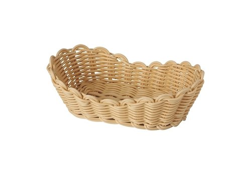  HorecaTraders Bread basket | plastic | 28x17cm 