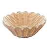 HorecaTraders Corbeille à pain | Plastique | Ø18cm x 6,5 cm