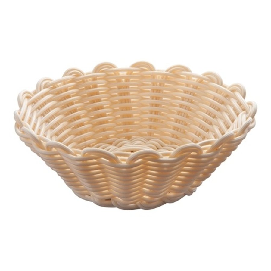 Bread basket | Plastic | Ø18cm x 6.5 cm