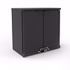 Coreco Stangenkühlung | 2°C / 8°C | Schwarz | 92,5 x 52 x 85 cm
