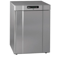 Réfrigérateur sous le comptoir | acier inoxydable | 128L | 44 kg | 595 x 642 x 830 mm