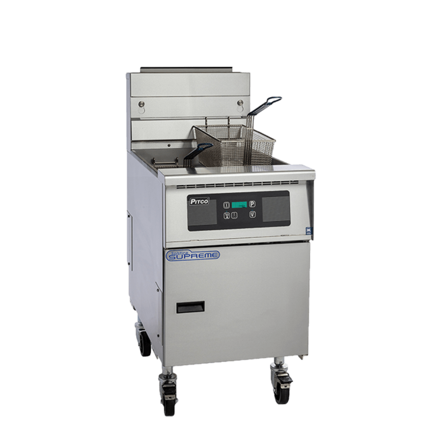 Deep fryer SSH55 Digital | Stainless steel | 875x397x1228mm
