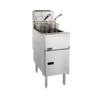 Fryer SG14S | stainless steel | 60kg/h | 876 x 397 x 1172mm