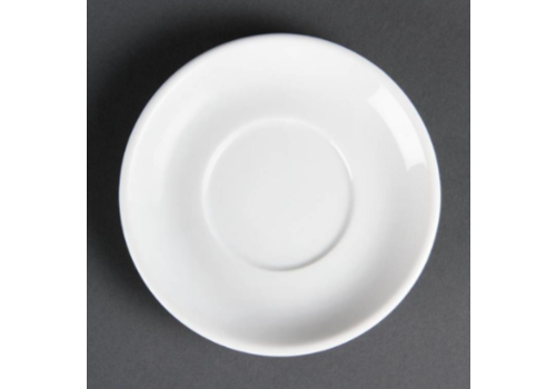  HorecaTraders Dish | White | Porcelain | 12 pieces 