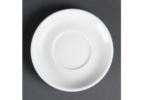  HorecaTraders plat | Blanc | Porcelaine | 12 pièces 