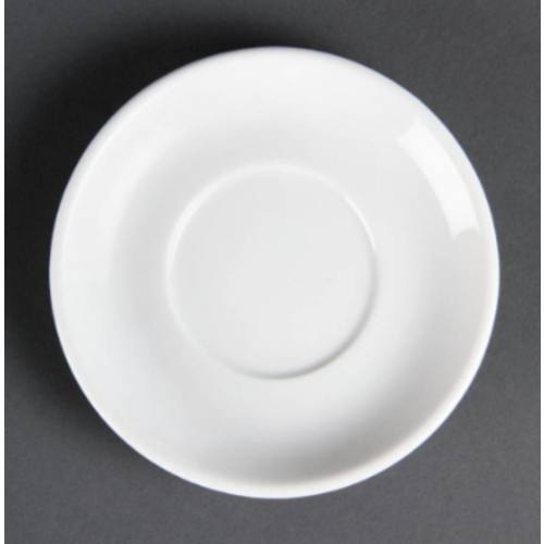  HorecaTraders Dish | White | Porcelain | 12 pieces 