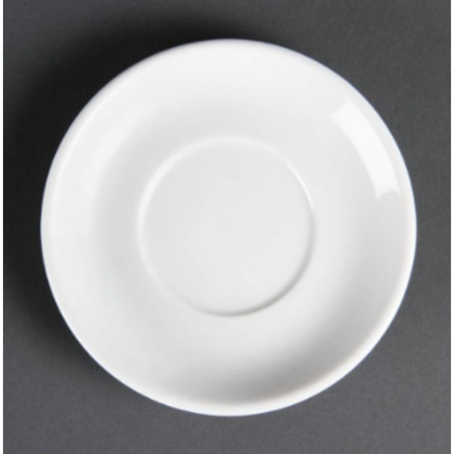 Dish | White | Porcelain | 12 pieces