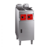 FriFri Friteuse | Réservoir double | Cabinet | acier inoxydable | 22 kW | 17-20,5 L