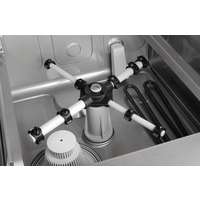 Lave-vaisselle de bar | Lave-vaisselle de cafétéria 2,7 kW | 230 V | 50 Hz | Branchez et jouez