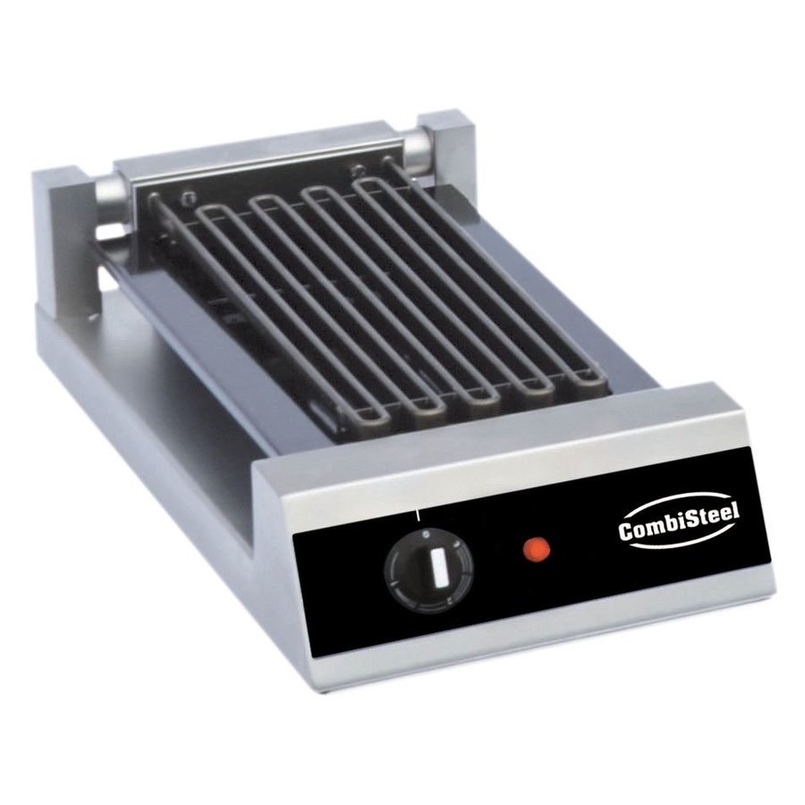 Grill à vapeur | 1 élément | acier inoxydable | 230V | 270 x 545 x 130 mm