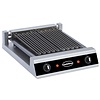 HorecaTraders Vapor grill | 2 Elements | stainless steel | 230V | 435x545x130mm