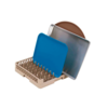 HorecaTraders Dishwasher basket | Plastic | 1 open side | 50x50x10cm
