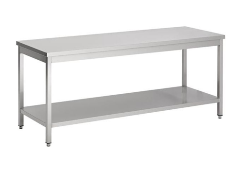  Combisteel Table de travail | Entreprise | acier inoxydable | 700 x 800 x 600 mm 