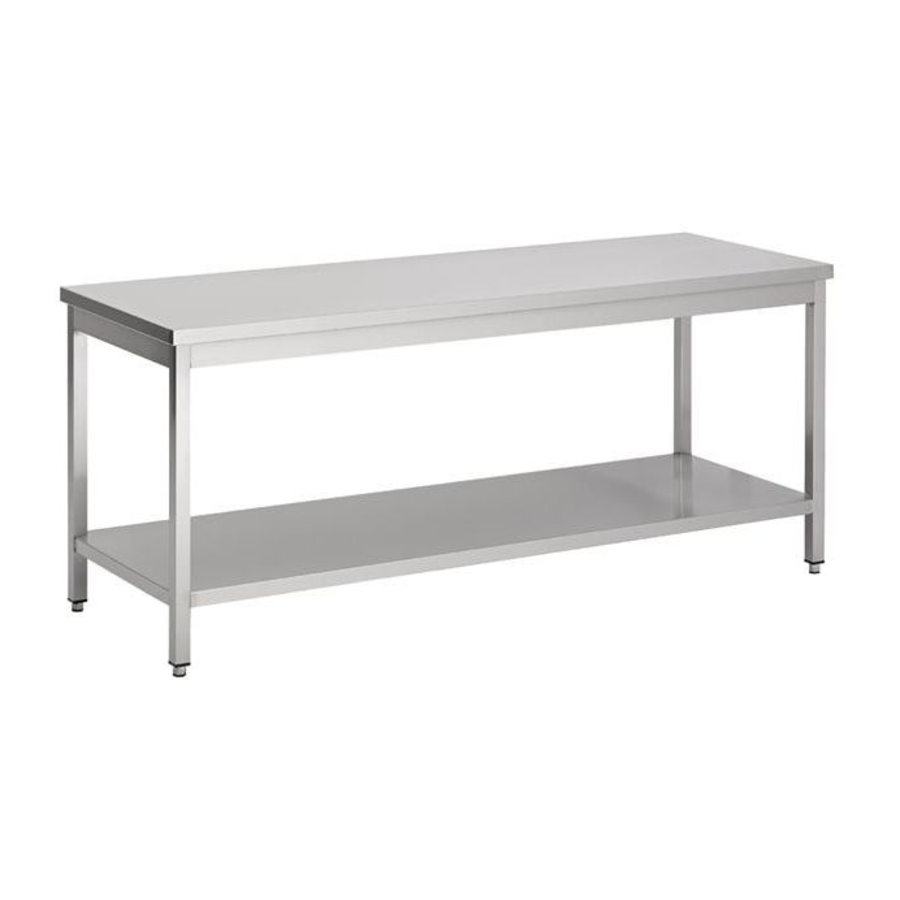 Table de travail | Entreprise | acier inoxydable | 700 x 800 x 600 mm