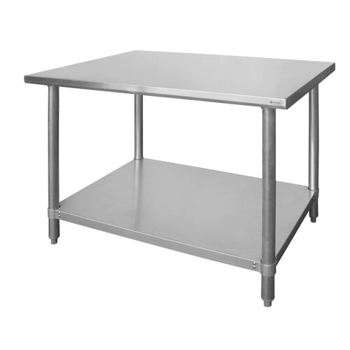  Hendi Work table | Stainless steel | Undershelf | Adjustable in height | 5 sizes 