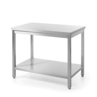 Work tables | Stainless steel | Undershelf | 5 sizes