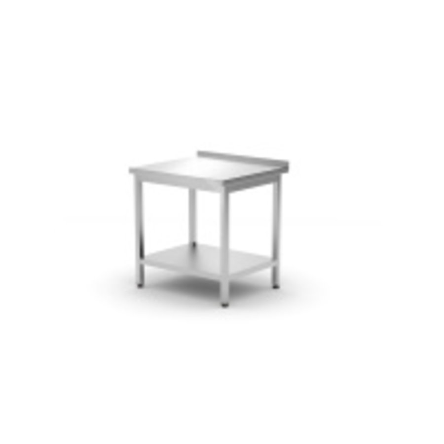 Table de travail murale | Entreprise | Réglable | acier inoxydable | 6 formats