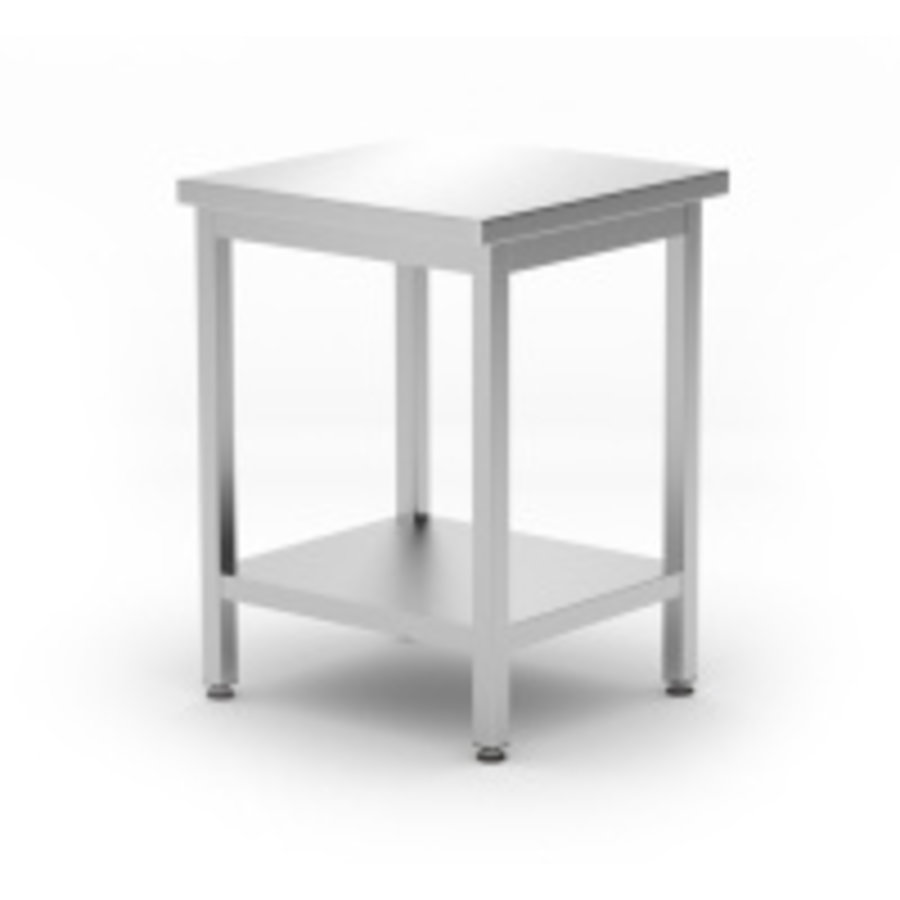 Work table | Undershelf | Stainless steel | 4 sizes