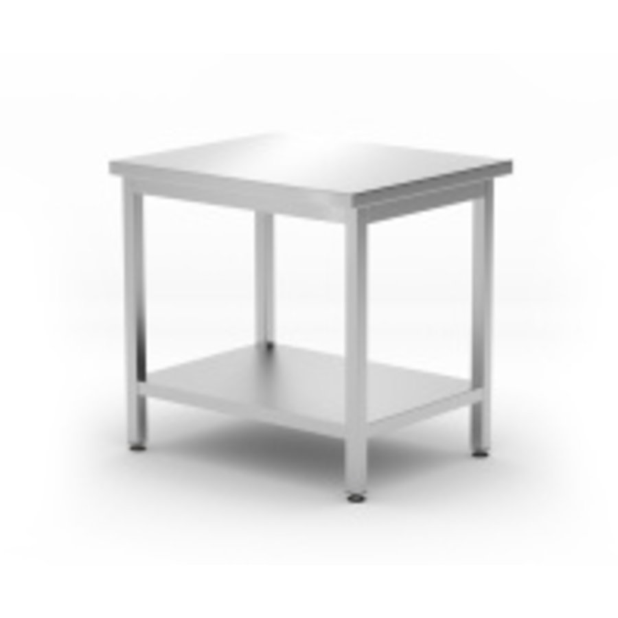 Work table | Undershelf | Stainless steel | 4 sizes
