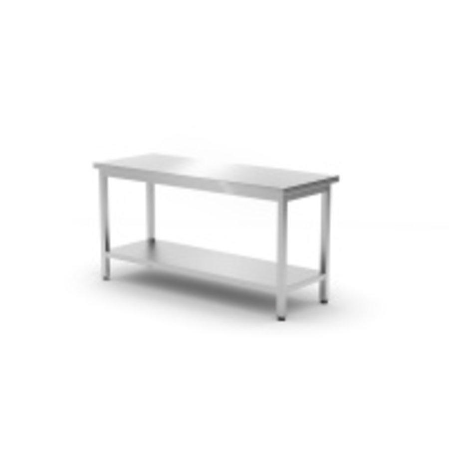 Work table | Undershelf | Stainless steel | 4 sizes