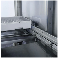 Basket transport machine | Manual | Double-walled | 100 baskets per hour