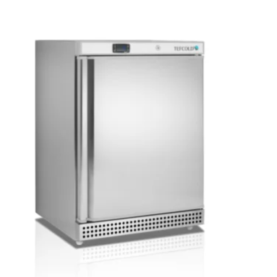 Réfrigérateur bar | acier inoxydable | 130L | 600 x 585 x 855 mm