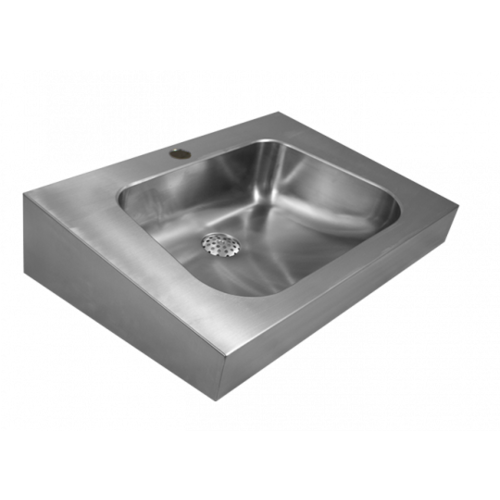  HorecaTraders Wandwaschbecken | Edelstahl | 600 x 420 x (h)152 mm | 2 Modelle 