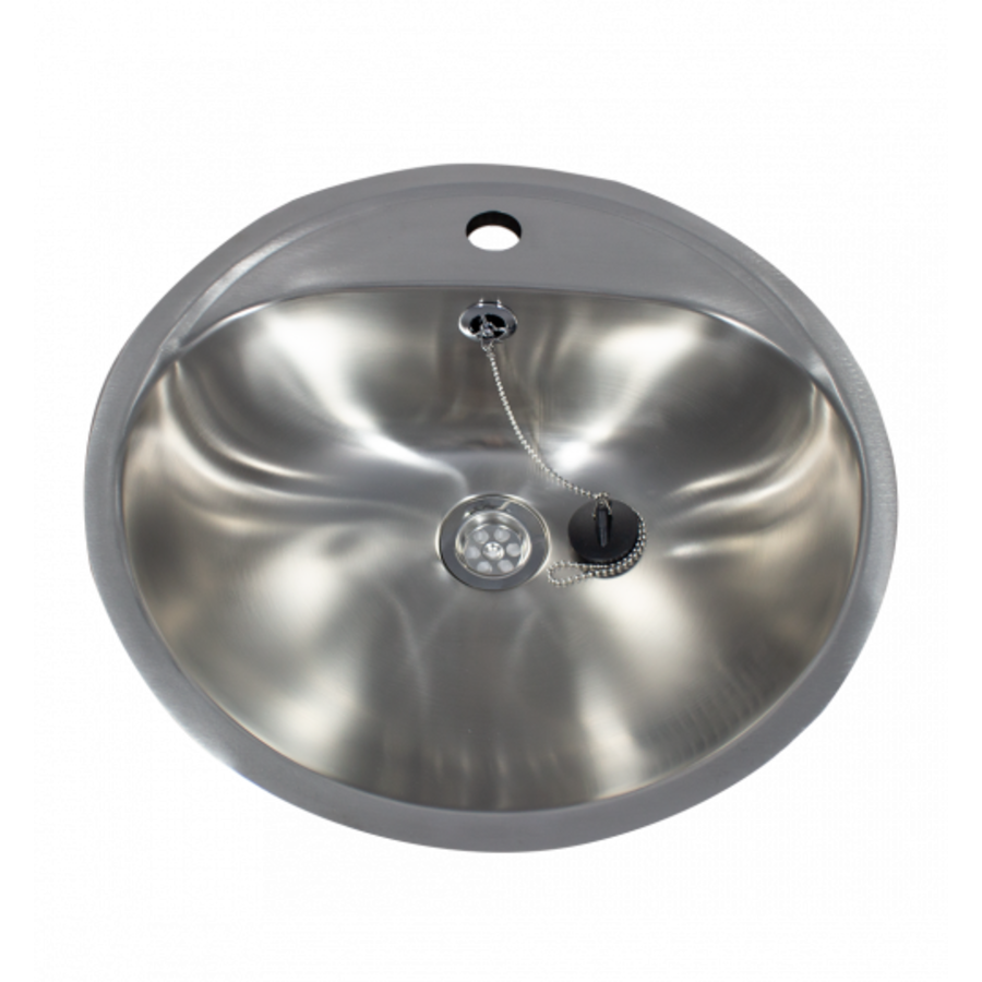 Built-in sink | Stainless steel | Ø460 | 404 x 319 x 160mm | 2 Models