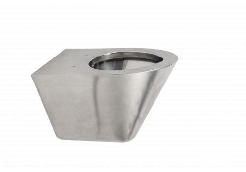  HorecaTraders Toilettes suspendues | acier inoxydable | 2 modèles 