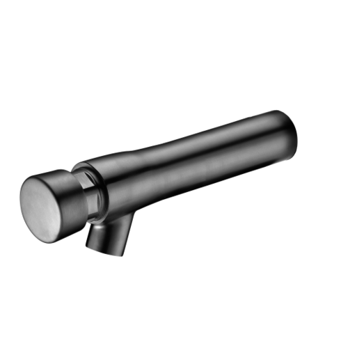  HorecaTraders Wall tap | Self-closing | Stainless steel | Ø30 x 150 mm 