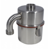 HorecaTraders Piège à sable | Ceto avec siphon | acier inoxydable | Ø 162 x 242,4 mm
