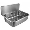 HorecaTraders Pouring tray | stainless steel | 560x404x (h) 170 mm