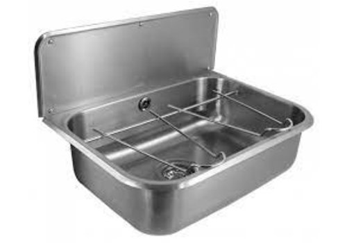  HorecaTraders Pouring tray | stainless steel | 560x404x (h) 170 mm 