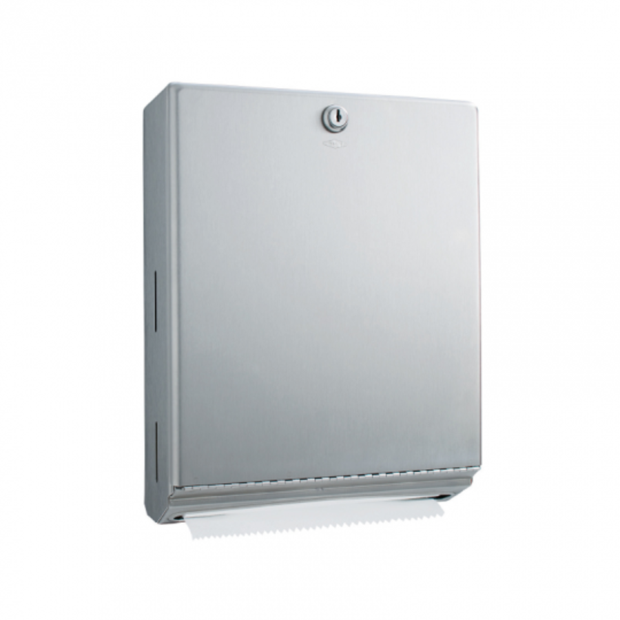 Distributeur de serviettes | acier inoxydable | 275 x 100 x(h)355 mm