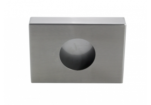  HorecaTraders Distributeur de sachets hygiéniques | acier inoxydable | 132 x 24 x 93 mm 
