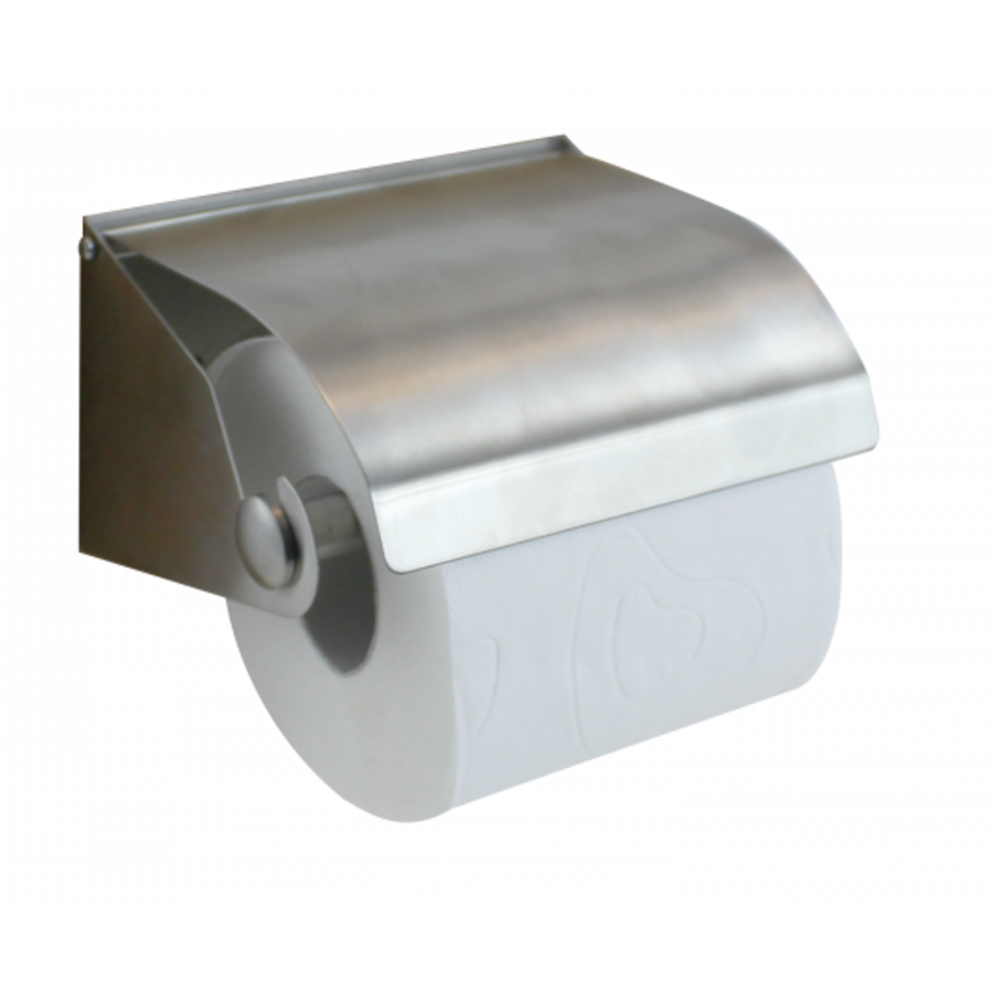 Porte-rouleau de papier | acier inoxydable | 126 x 110 x 80 mm