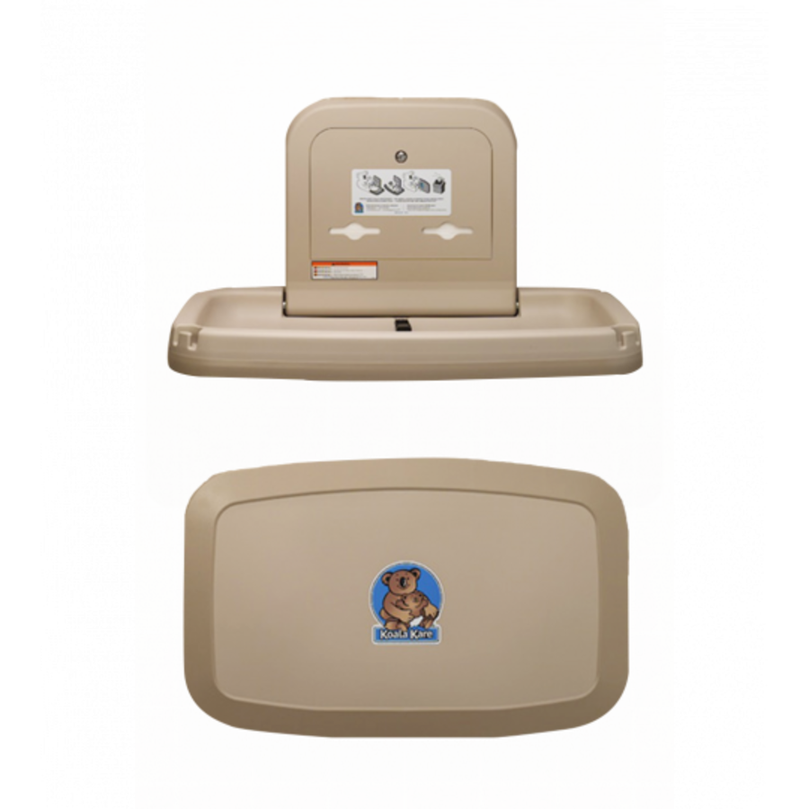 Changing table | Plastic | 894 x 95 x 565 mm | 4 colours