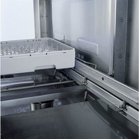 Machine de transport de paniers | acier inoxydable | Manuel | À double paroi | 100 paniers par heure