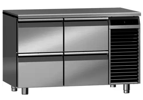  Liebherr refrigerated workbench | Chrome nickel steel | 1300x700x850mm 